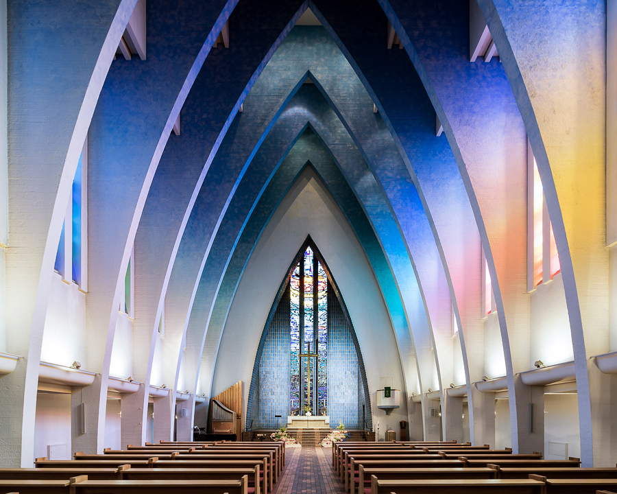 Modern Church Interiors Photos By Thibaud Poirier