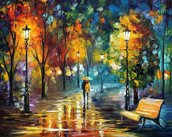 Bright and Positive Paintings by Leonid Afremov