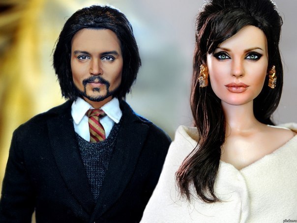 angelina jolie barbie doll