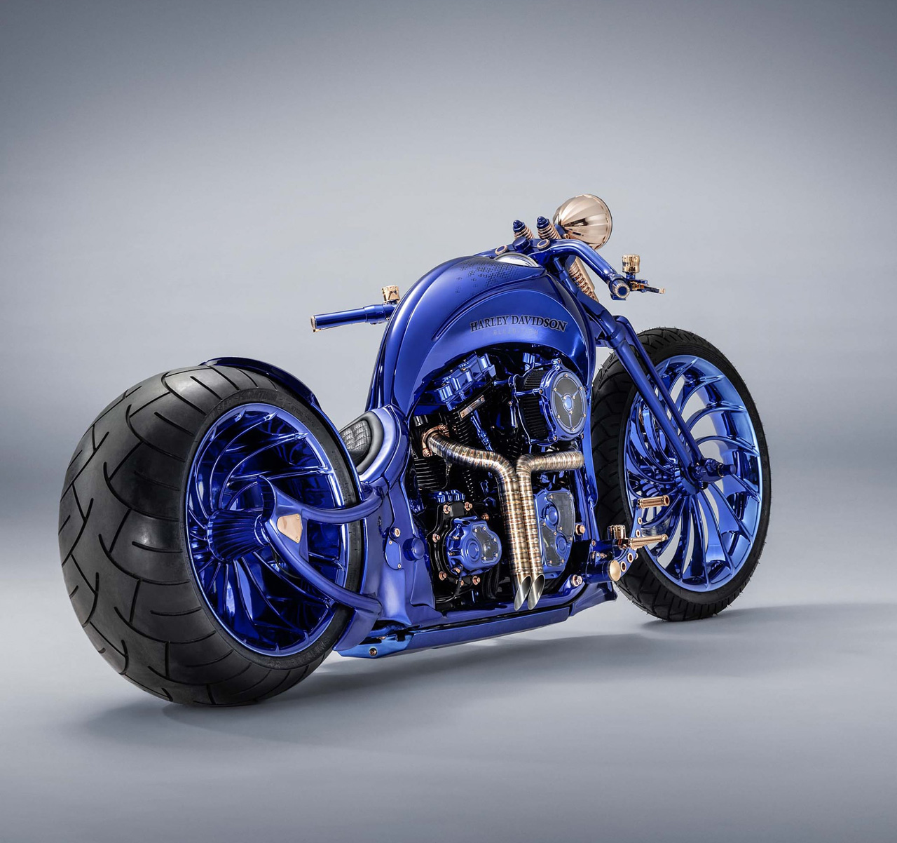 The Most Expensive Motorbike in the World HarleyDavidson BLUE EDITION