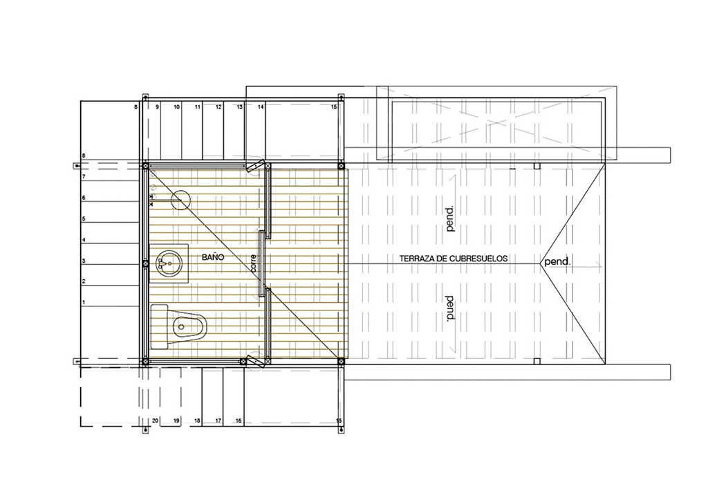 modern treehouse plan