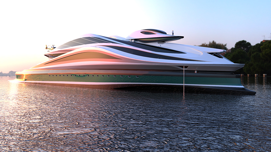 biggest swan yacht