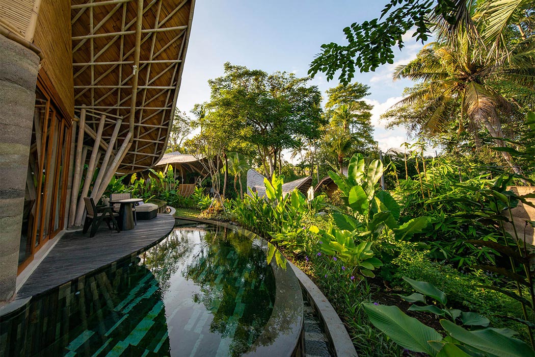 luxury bamboo hotel