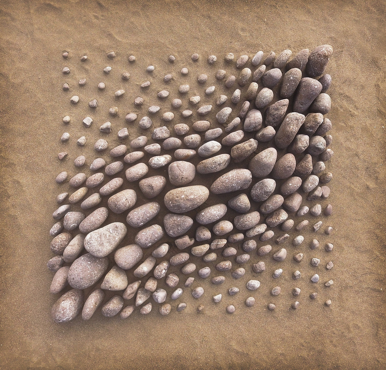 Stunning Beach Stone Art by Jon Foreman