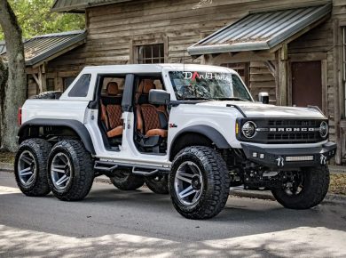"Apocalypse's 'The Dark Horse' Is a Fully-Bespoke 400-HP Ford Bronco 6×6