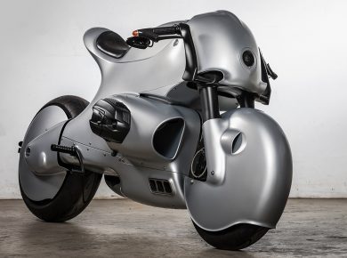 Aircraft Inspired Custom BMW R nineT by FabMan Creations