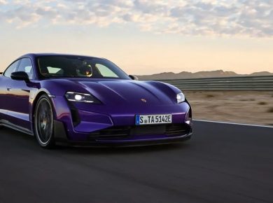 Record-Breaking Speed with Porsche Taycan Turbo GT Electric Supercar