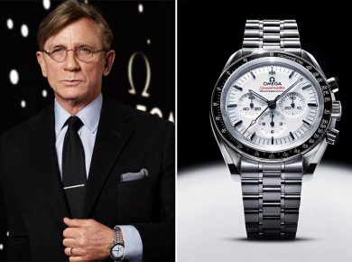 Omega's Speedmaster Goes Bold with White Dial 'Daniel Craig' Edition