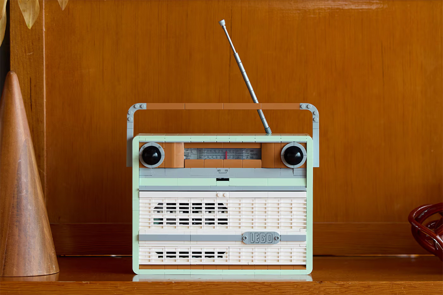 LEGO Launches Retro Radio Set Inspired by 1970s Design