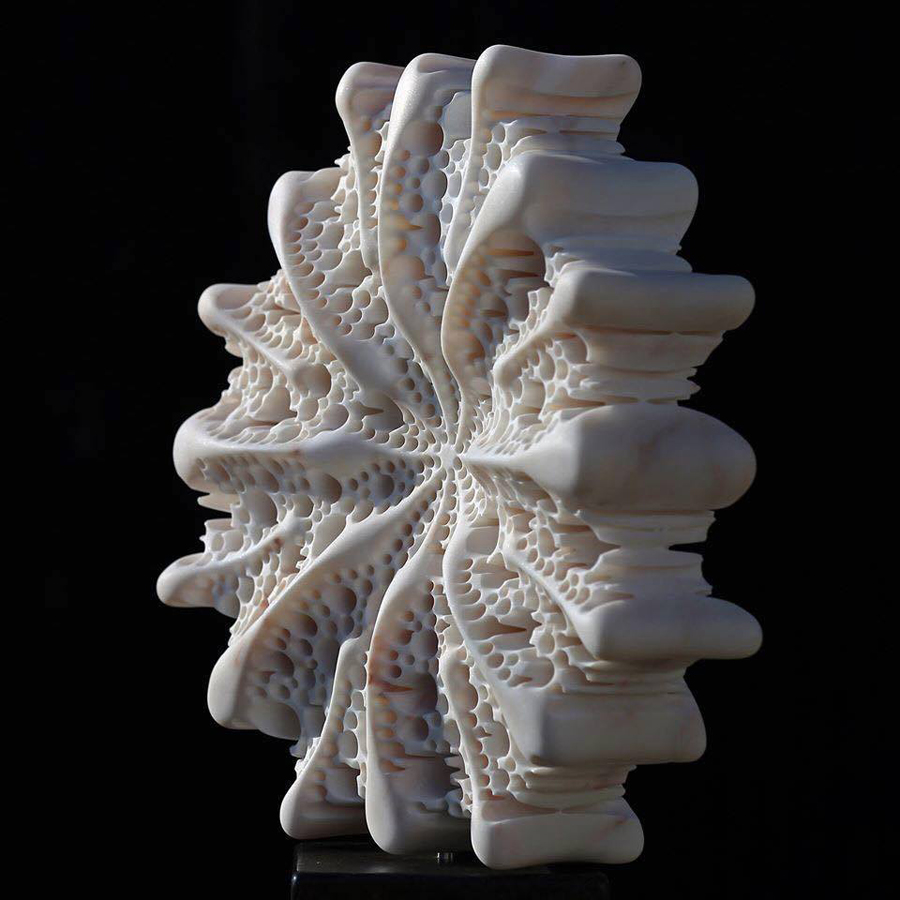 Remarkable Marble Sculptures by Matthias Contzen