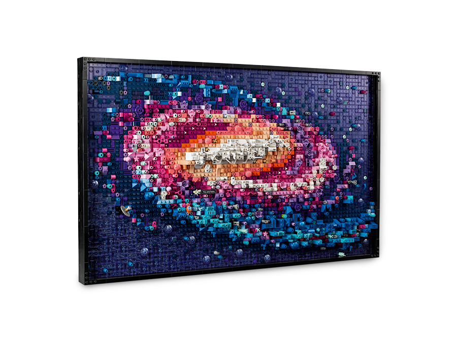 LEGO Brings the Galaxy Closer to Home with New Art Set