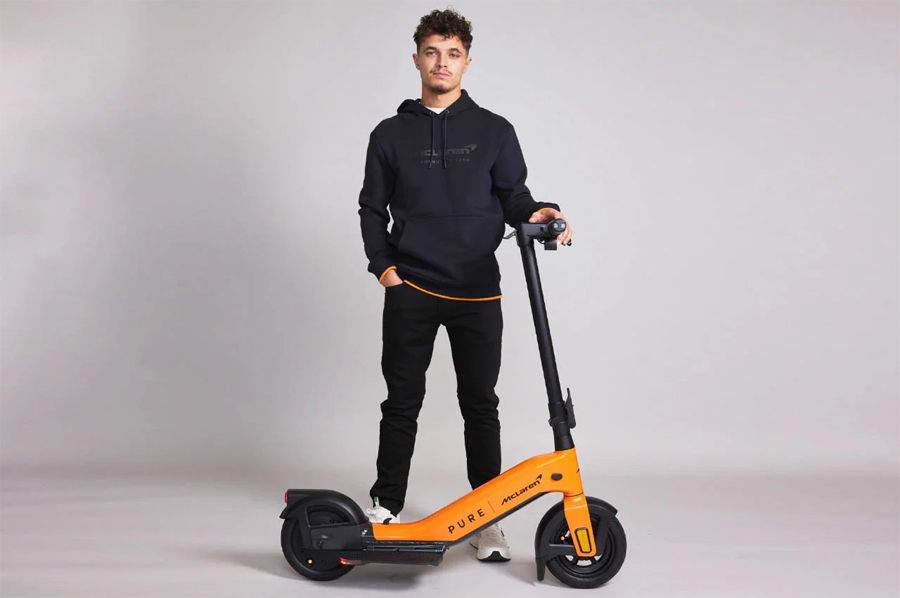 Pure x McLaren Electric Scooter Revolutionizes Urban Mobility