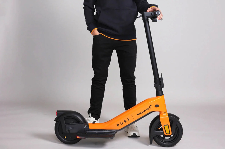 Pure x McLaren Electric Scooter Revolutionizes Urban Mobility