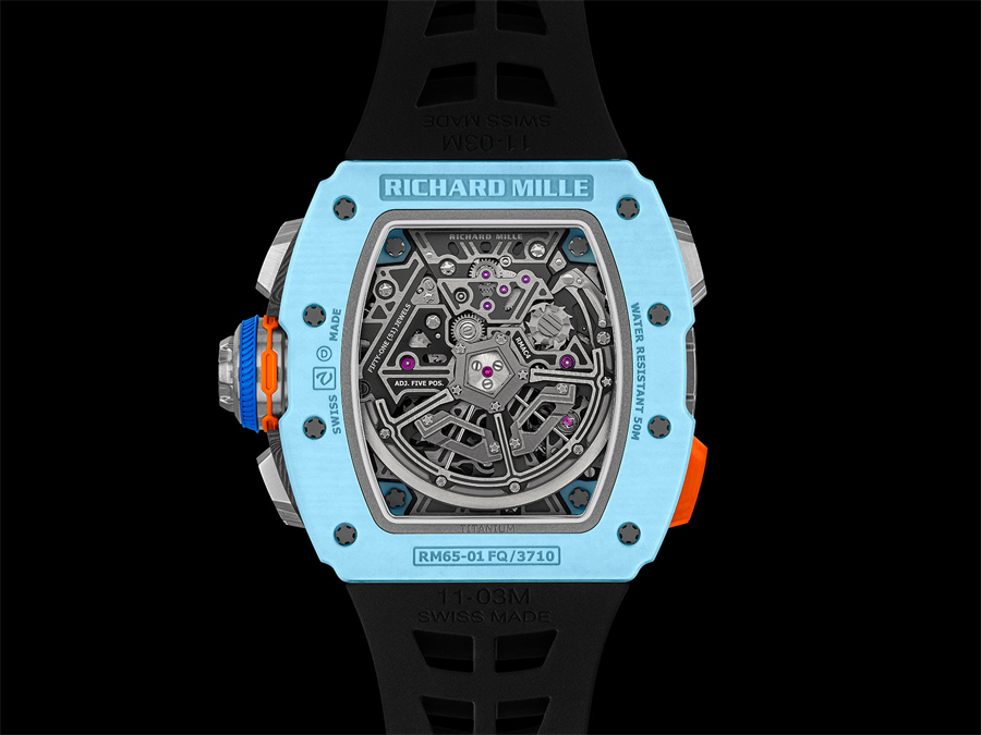 Richard Mille Expands RM 65-01 Line with Eye-Catching New Colorways