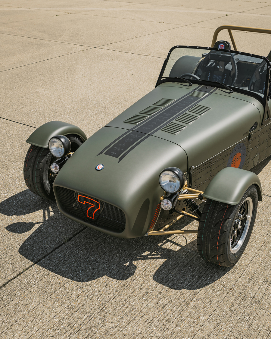 Caterham and RAF Launch Auction for Unique Charity Car