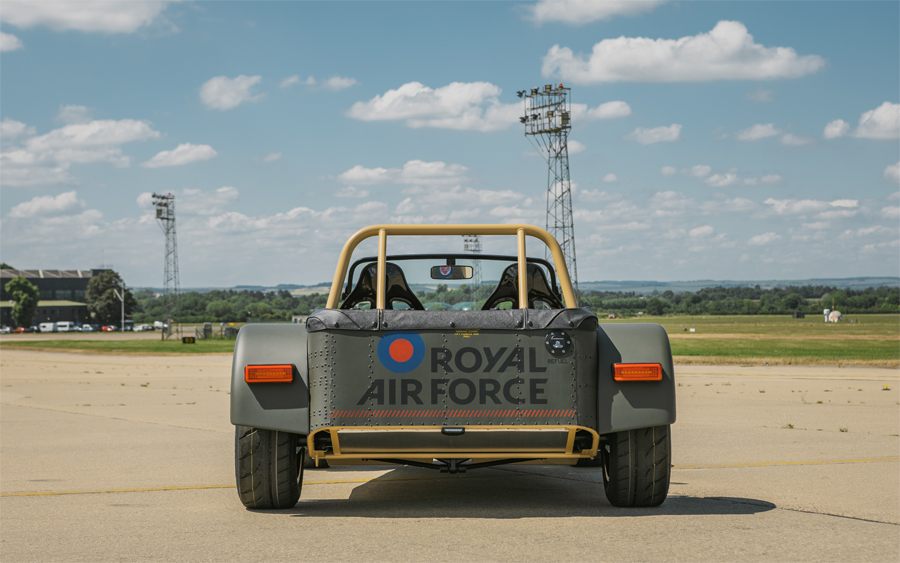 Caterham and RAF Launch Auction for Unique Charity Car