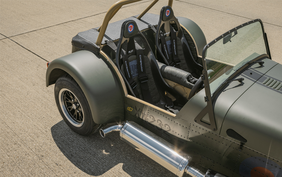 Caterham and RAF Launch Auction for Unique Charity Car