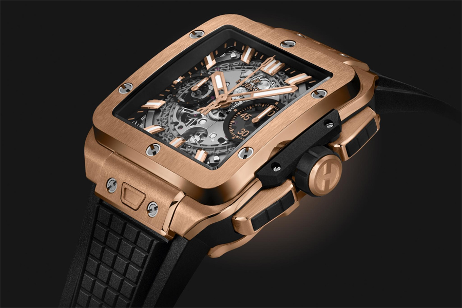 Hublot Expands Its Collection with the Innovative Square Bang Unico