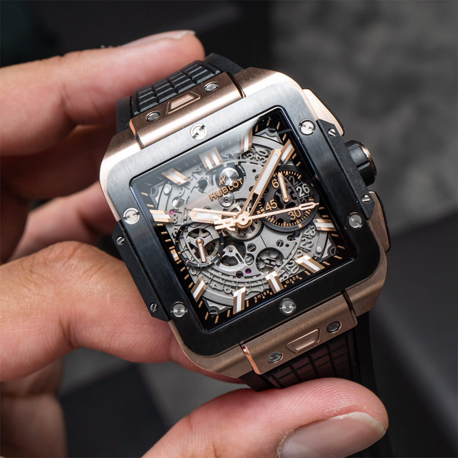 Hublot Expands Its Collection with the Innovative Square Bang Unico