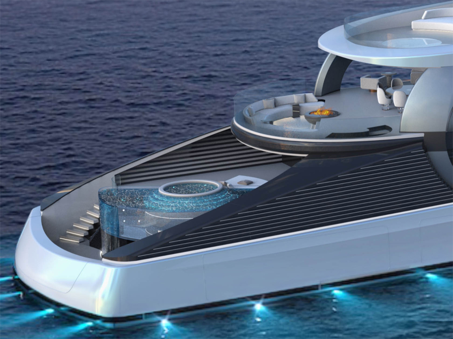 Innovative Hype-R Yacht for Young and Tech-Savvy Professionals