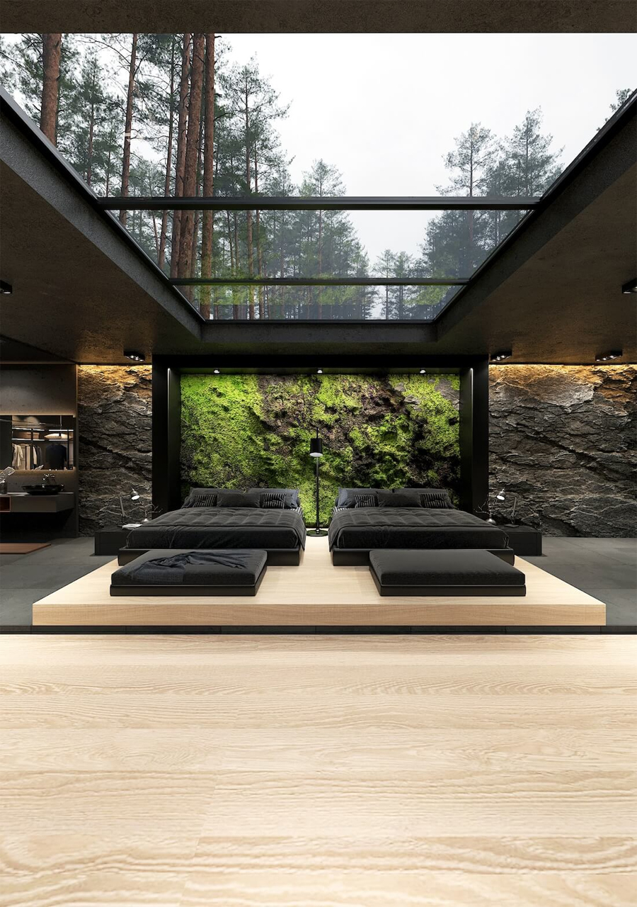 Modern Villa Inspired by the Beauty of the Forest