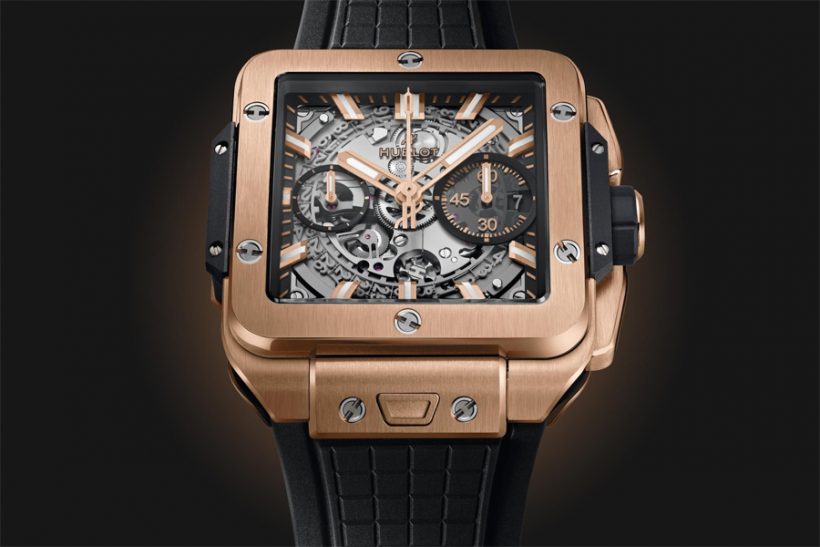 Hublot Expands Its Collection with the Innovative Square Bang Unico