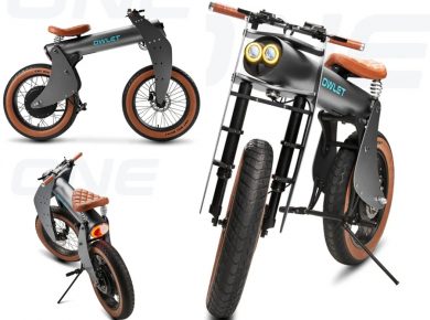 Unique Foldable, High-Torque E-Bike Owlet ONE