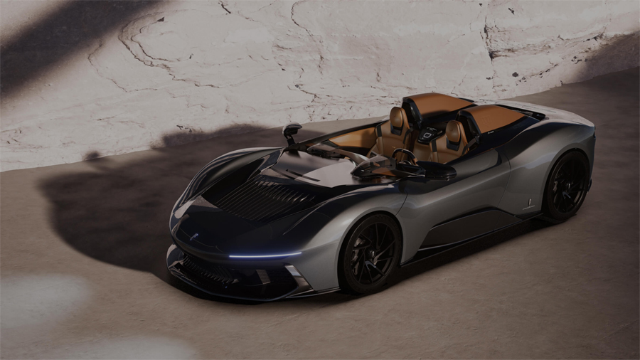 Batman-Inspired Electric Hypercar Pininfarina B95 Gotham