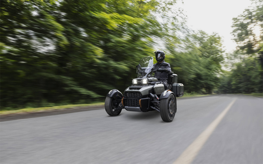 Can-Am Debuts Its First Three-Wheeled Adventure Motorcycle