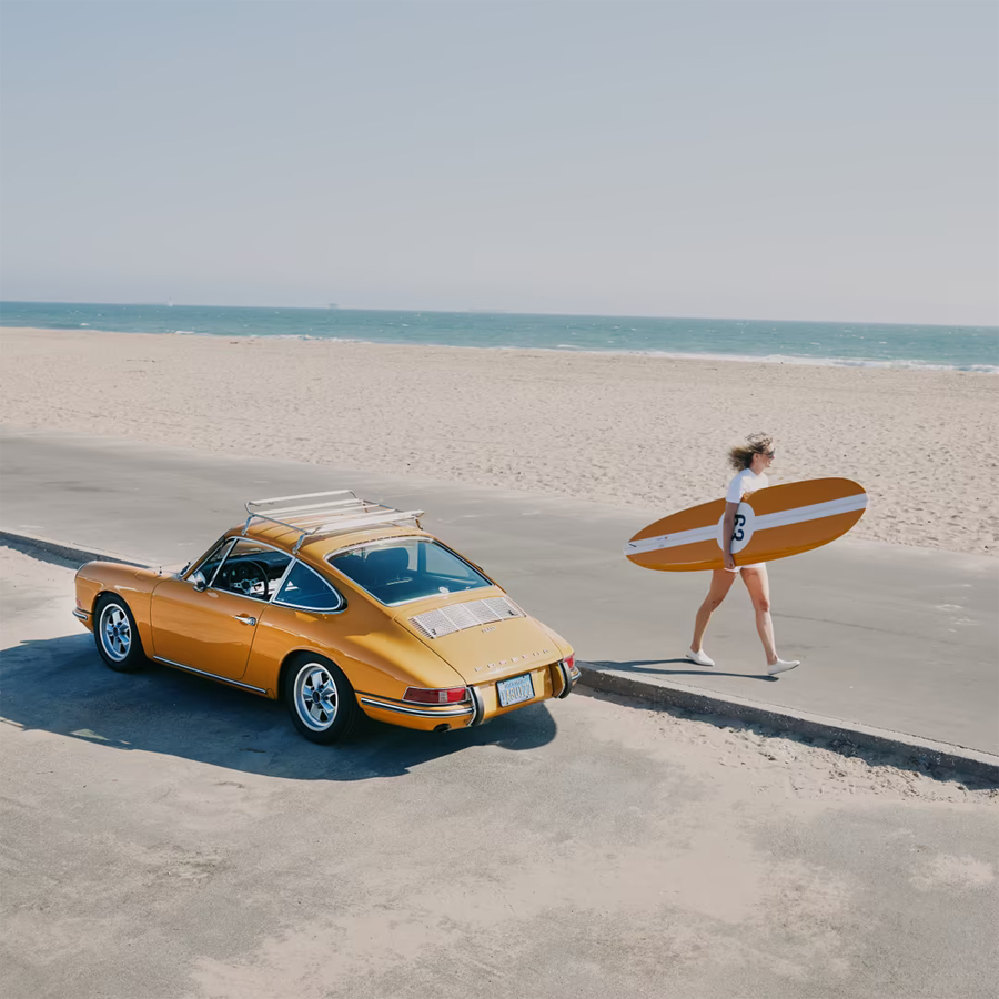 Porsche and Almond Limited Edition Surfboard