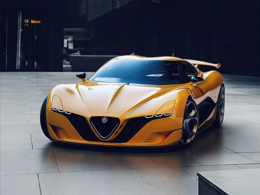 Bold New Alfa Romeo Ascension GT Concept