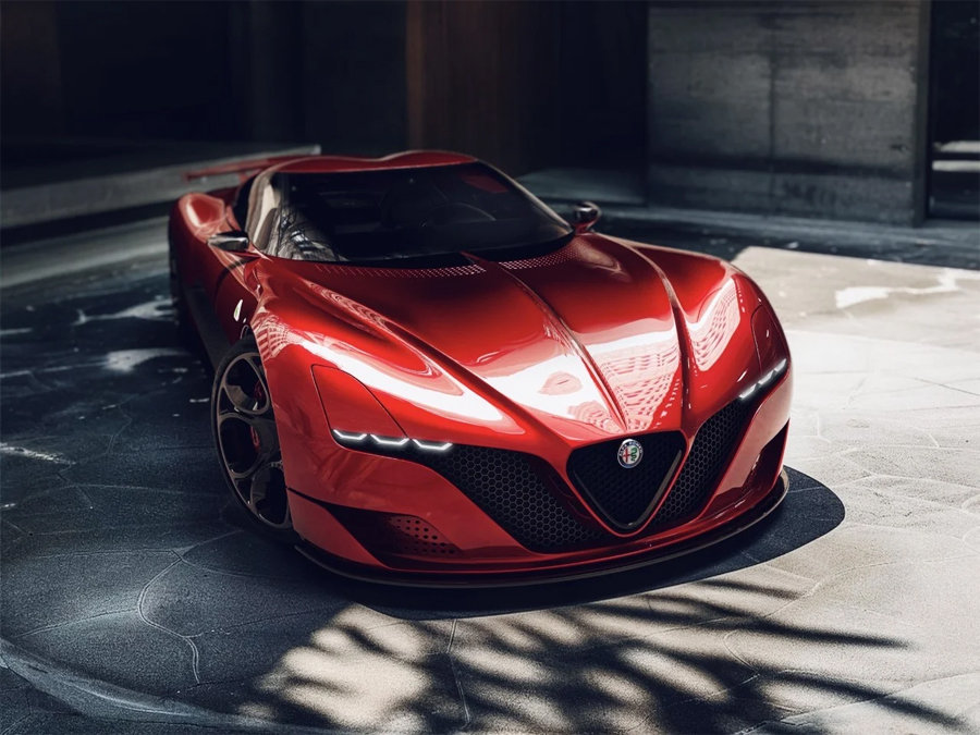 Bold New Alfa Romeo Ascension GT Concept