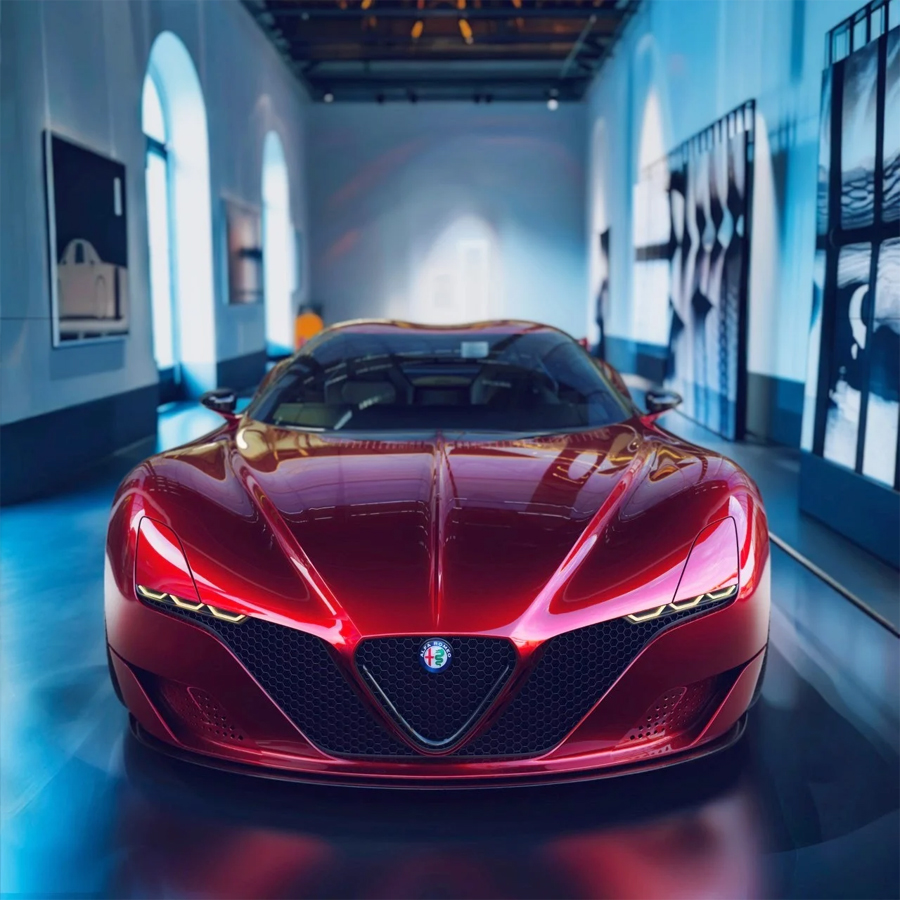 Bold New Alfa Romeo Ascension GT Concept