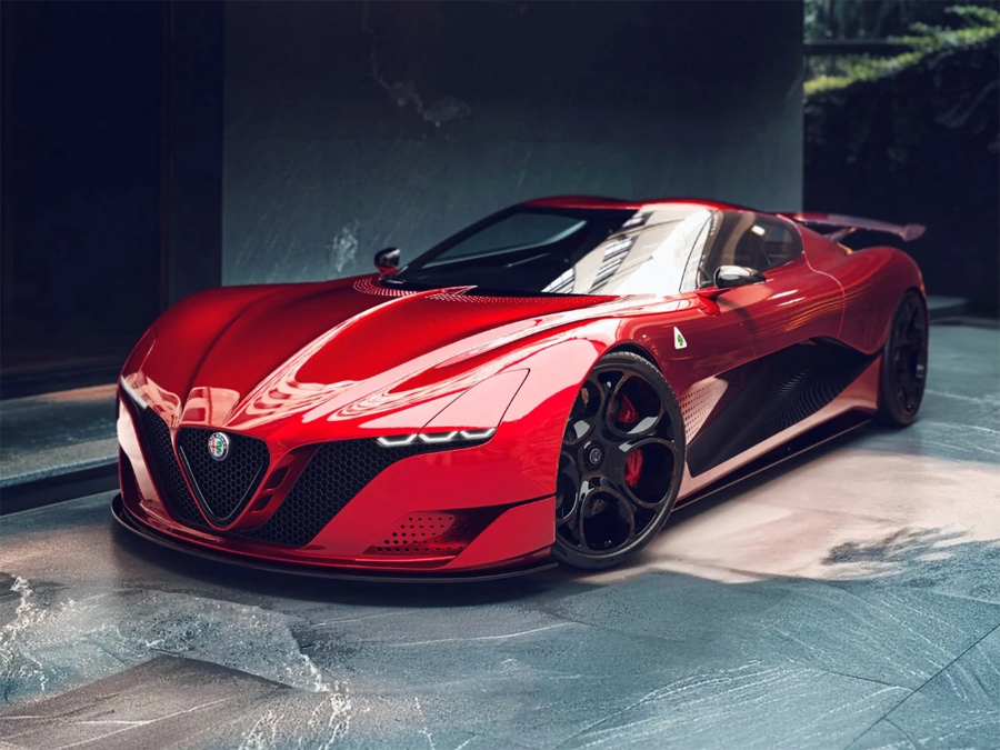 Bold New Alfa Romeo Ascension GT Concept