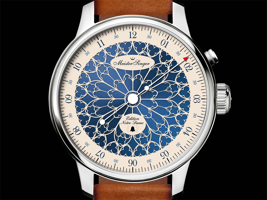 MeisterSinger Unveils a Beautiful Watch Celebrating Notre Dame's Reopening