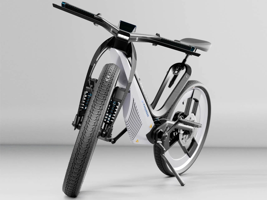 E-THUNDER Electric Bike Transforms Urban and Mountain Mobility