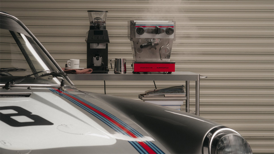 Porsche and La Marzocco Unite for a Limited Edition Espresso Machine Collaboration