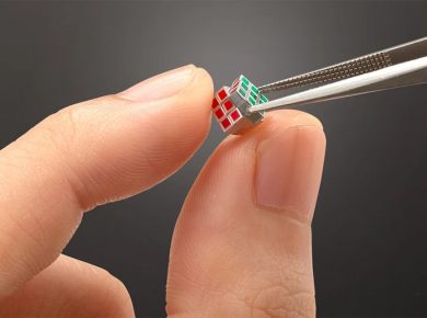 MegaHouse Introduces the World's Smallest Rubik's Cube