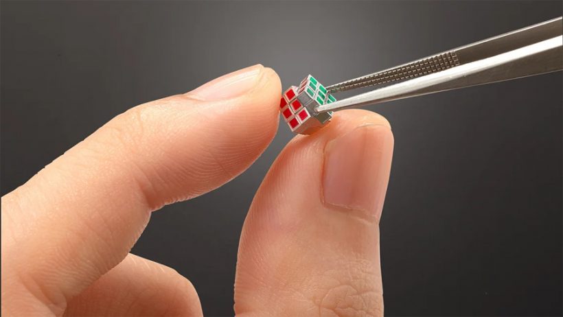 MegaHouse Introduces the World's Smallest Rubik's Cube