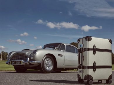 Celebrating 60 Years of Goldfinger with a Luxury Carry-On Suitcase