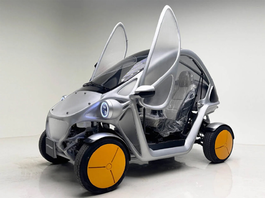 Emotionally Intelligent 3D-Printed Microcar Robo-EV