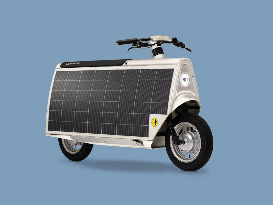 Lightfoot Solar-Powered Electric Scooter