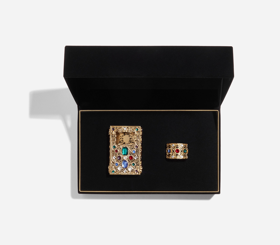 DOLCE&GABBANA Velvet Collection Precious Jewel Cage