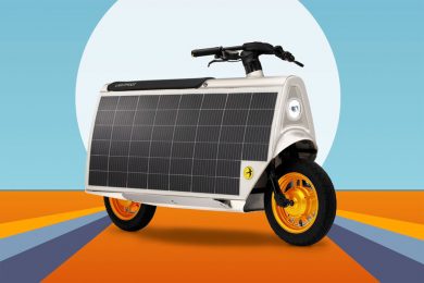 Lightfoot Solar-Powered Electric Scooter