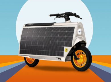 Lightfoot Solar-Powered Electric Scooter