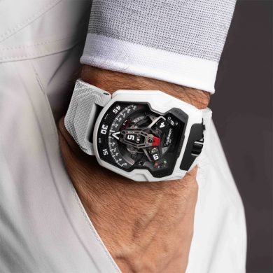 Urwerk UR-230 Polaris Reinvents Luxury with a White Ceramic Case