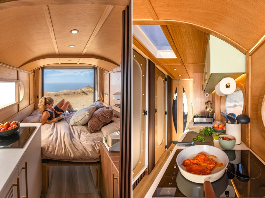 Luxury Camping with RollAway Hospitality’s Electric RVs