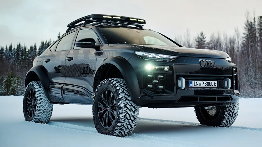 Next-Level Off-Roading with the Audi Q6 e-tron Prototype