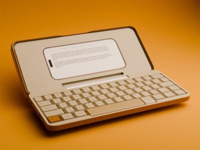 Amber Page Turns Your Phone into a Mini Laptop