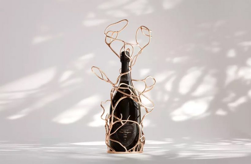 Mathias Bengtsson Brings Vine Sculptures to Dom Pérignon